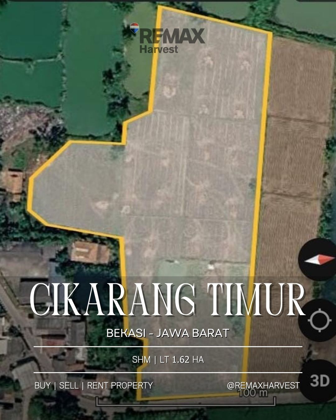 Tanah Strategis Cikarang Timur Bekasi